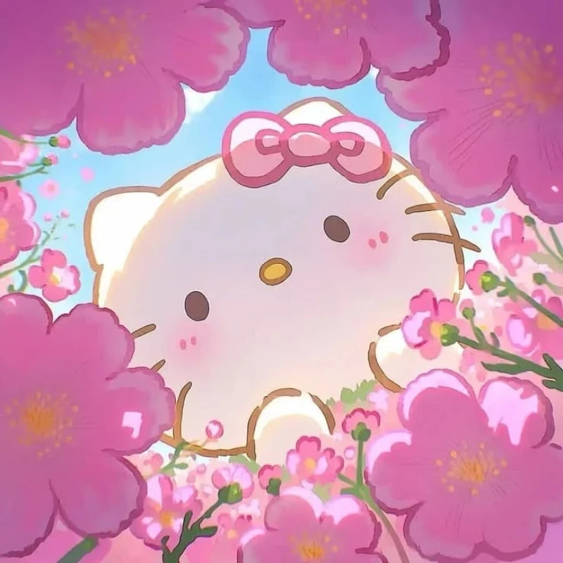 Paint By Numbers Sanrio Family Kit Adults Beginner DIY Canvas Stress Relief Home Wall Decor Craft Birthday Gift Frameless