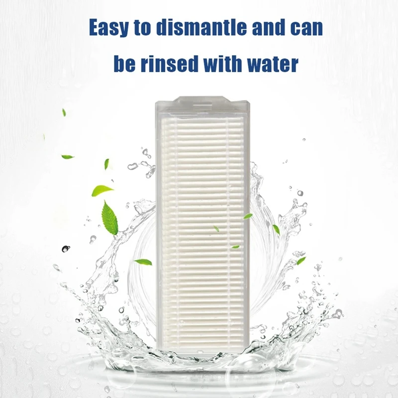 14 قطعة اكسسوارات ل Xiaomi Mijia M30 Pro C107/Mijia روبوت فراغ ممسحة 2 فراغ الجانب فرشاة ممسحة القماش تصفية