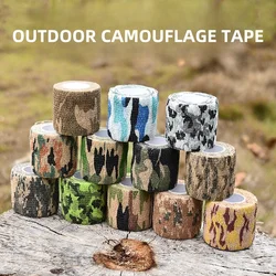 Non adhesive self-adhesive stretchable non-woven fabric outdoor camouflage tape for hunting, hunting, camouflage, cycling, adhes