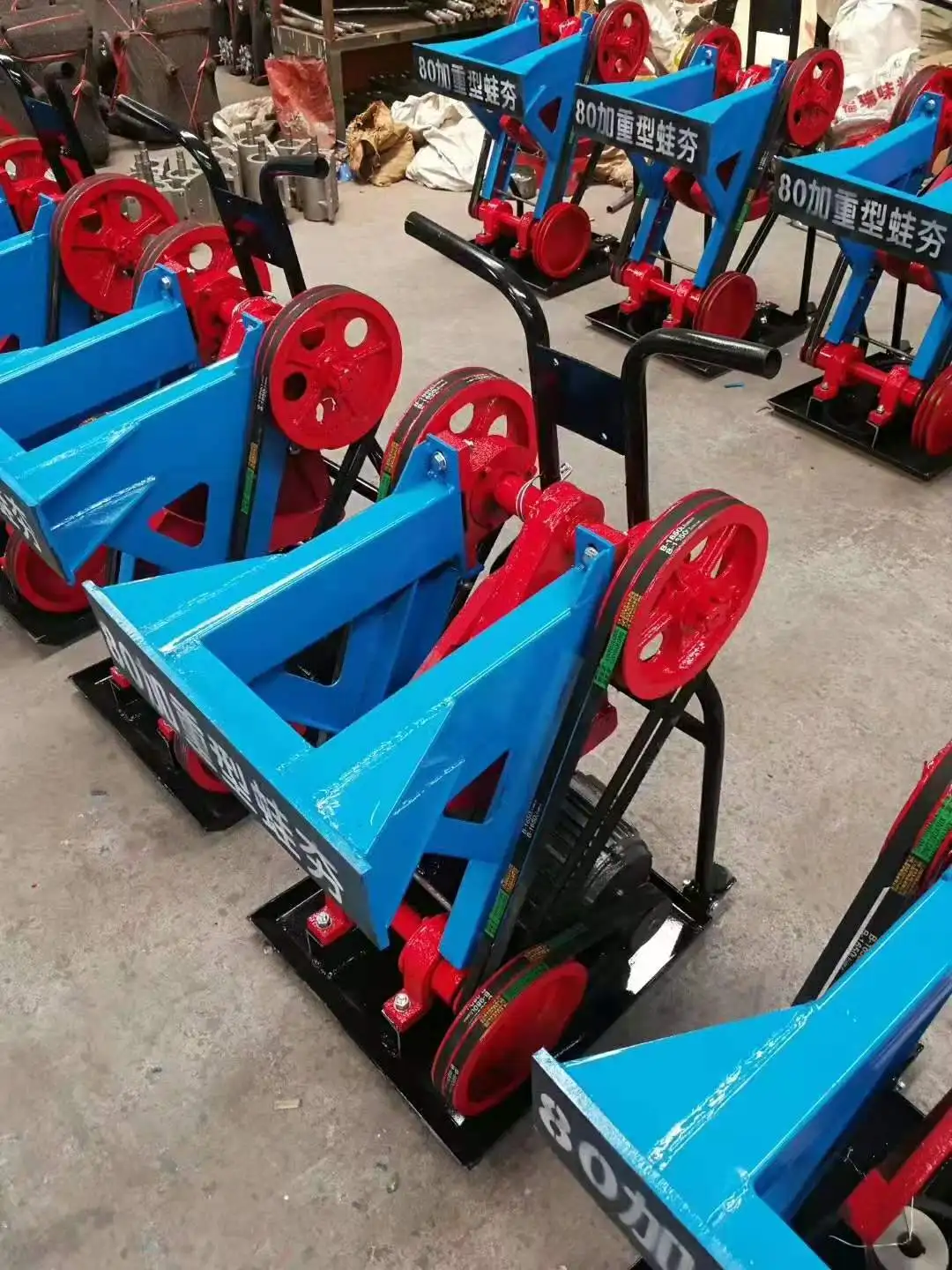 Frog Type Tamping Rammer | 140-150 Times/Min Impact Frequency | Professional Electric Power Rammer for Soil Compaction