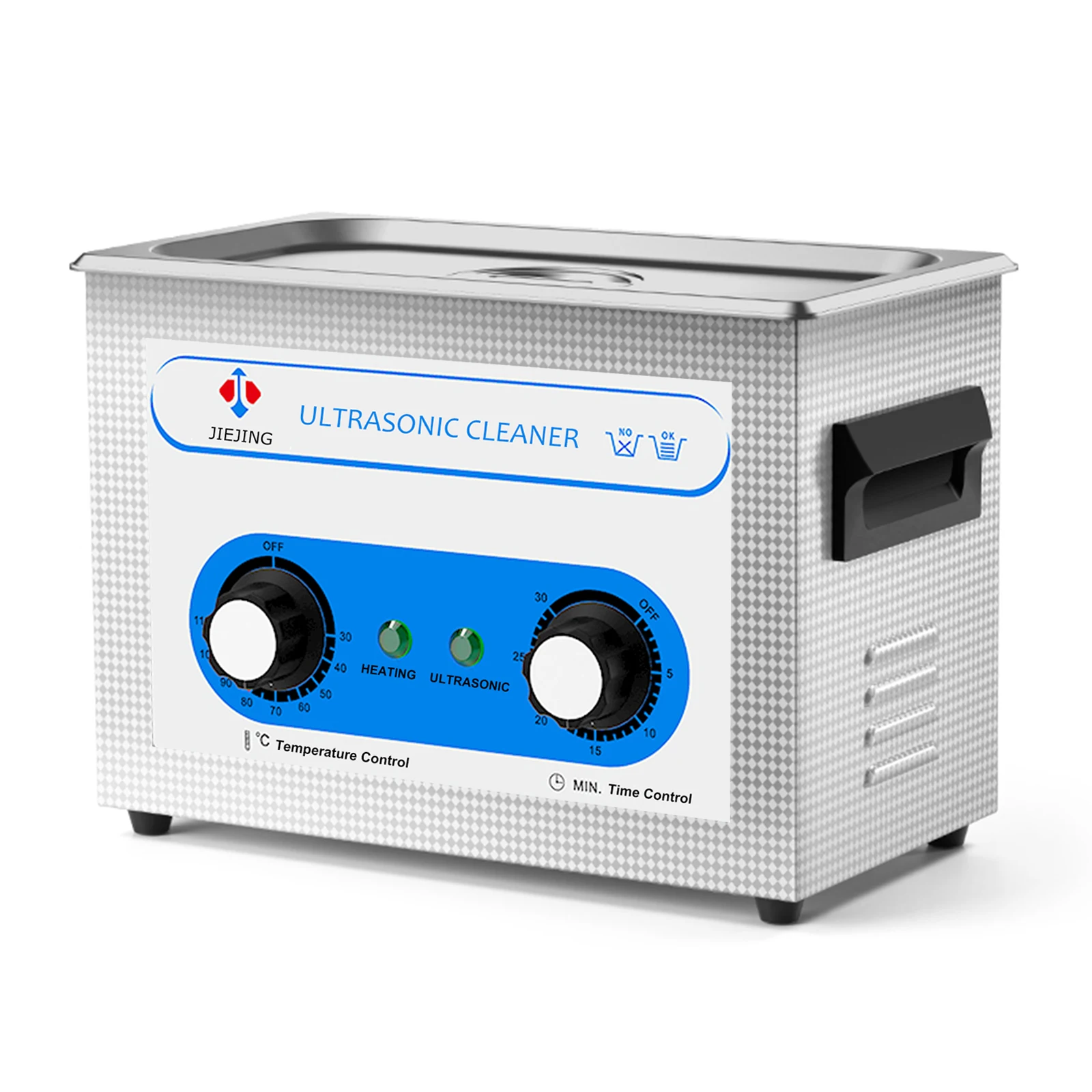 4.5L Ultrasonic Cleaner 40kHz Ultrasonic Cleaning Machine With Timer Heated Ultrasound Cleaner for Glasses Jewelry Bike Chain