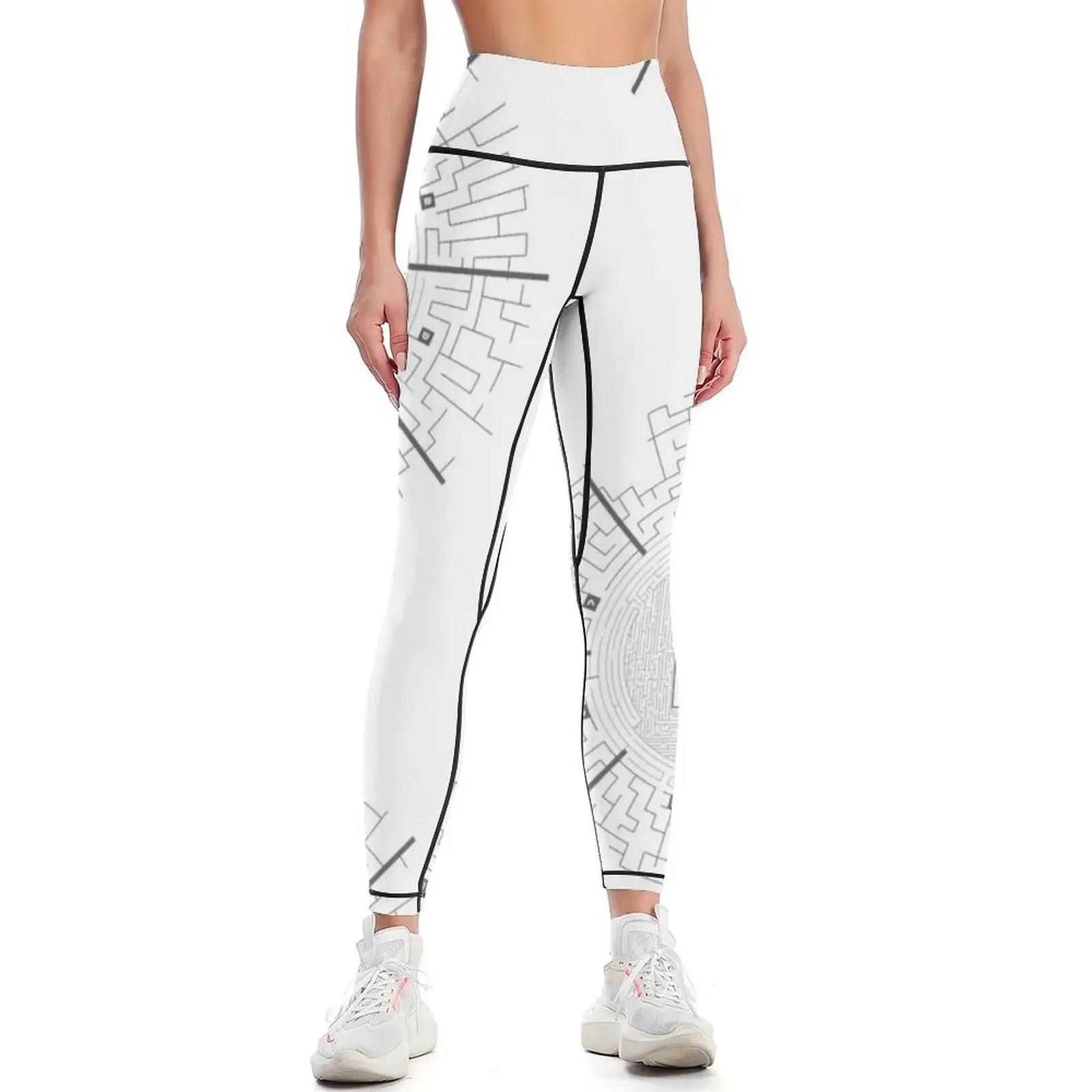 

The Maze Runner Layout Leggings Leginsy push up flared Female legging pants Womens Leggings