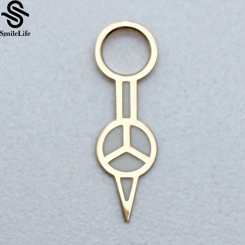 SmileLife NH34 GMT Green Luminous Watch Hands Silver Gold Rose Gold Hands