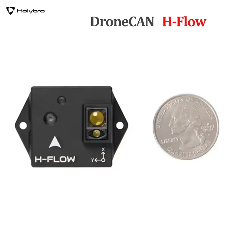 

Holybro H-Flow Professional Optical Flow and Rangefinder Module with DroneCAN Protocol for Drones and Robotics