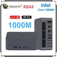 Beelink EQI12 Office Mini PC Intel Core i7 12650H 24GB DDR5 1TB SSD Wifi6 BT5.2 Desktop Laptop Game Computer