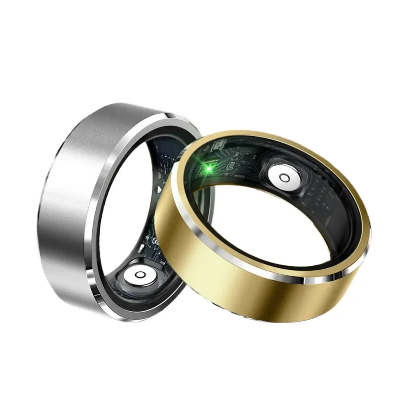 R5 Smart Ring Heart Rate Blood Oxygen Sleep Monitor Fitness Tracker Health Sports Wearable Device for Men Women Unisex