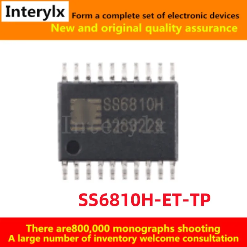 10Pcs/Lot Original Genuine SS6810H-ET-TP SS6810H SS6810 ETOP-20 Stepper Motor Drive Chip