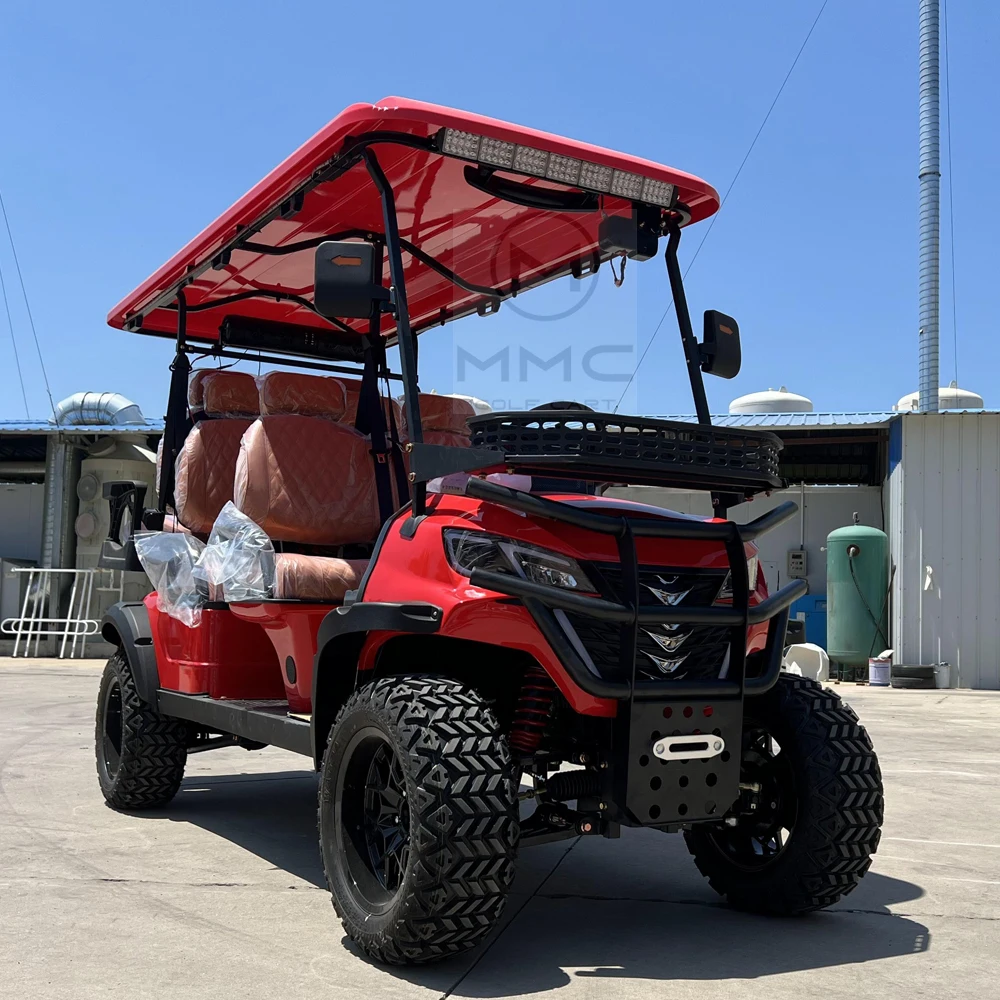 New Design Factory Wholesale Price 6 Seater Golf Cart 72V Lithium Electric Golf Cart Petrol Gas Powered Golf Cart 4 Seater