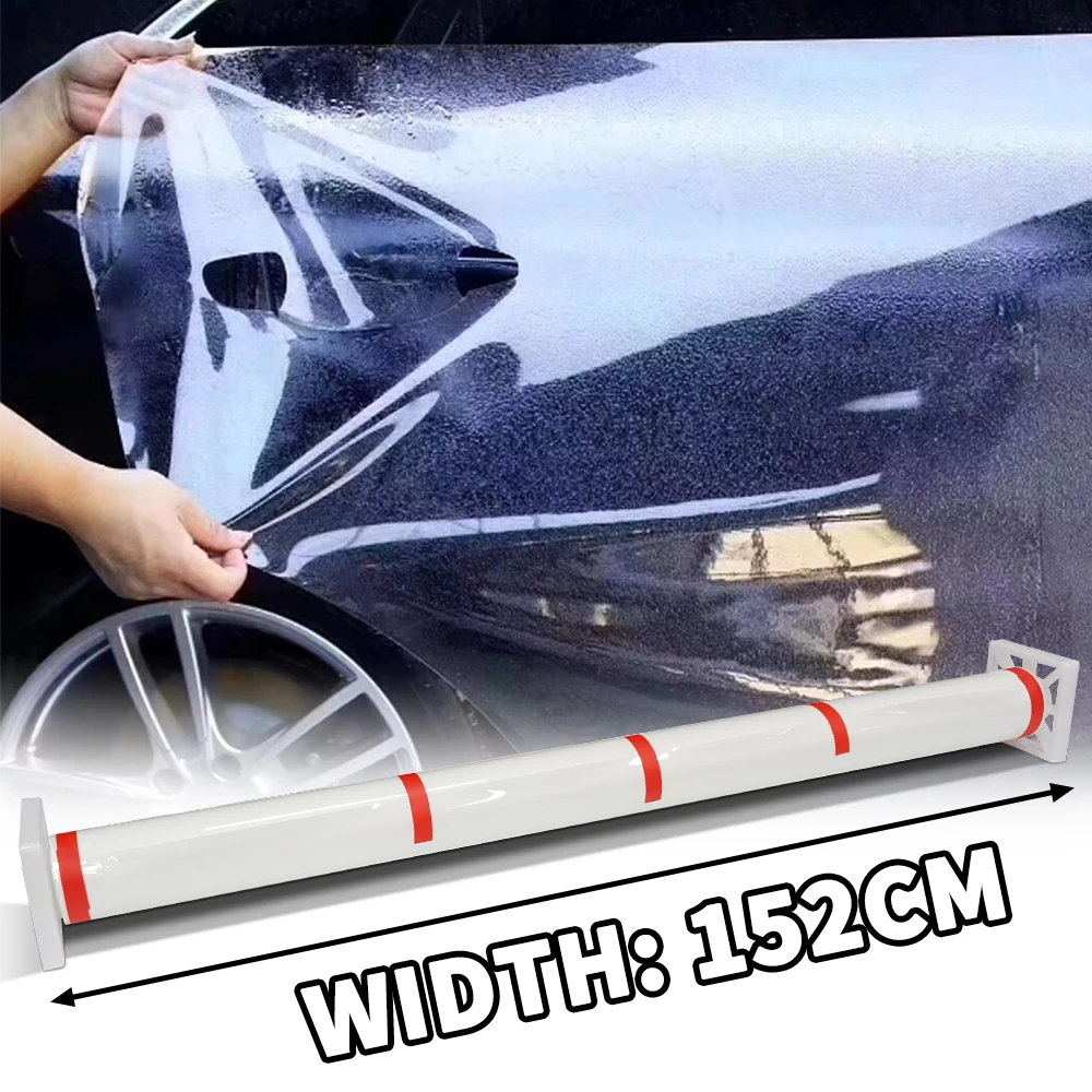 

Glossy Transparent TPU PPF 7.5mil-190μm Car Wrap Paint Protection Film Invisible Scratch Resistant Anti-Yellowing Hydrophobic