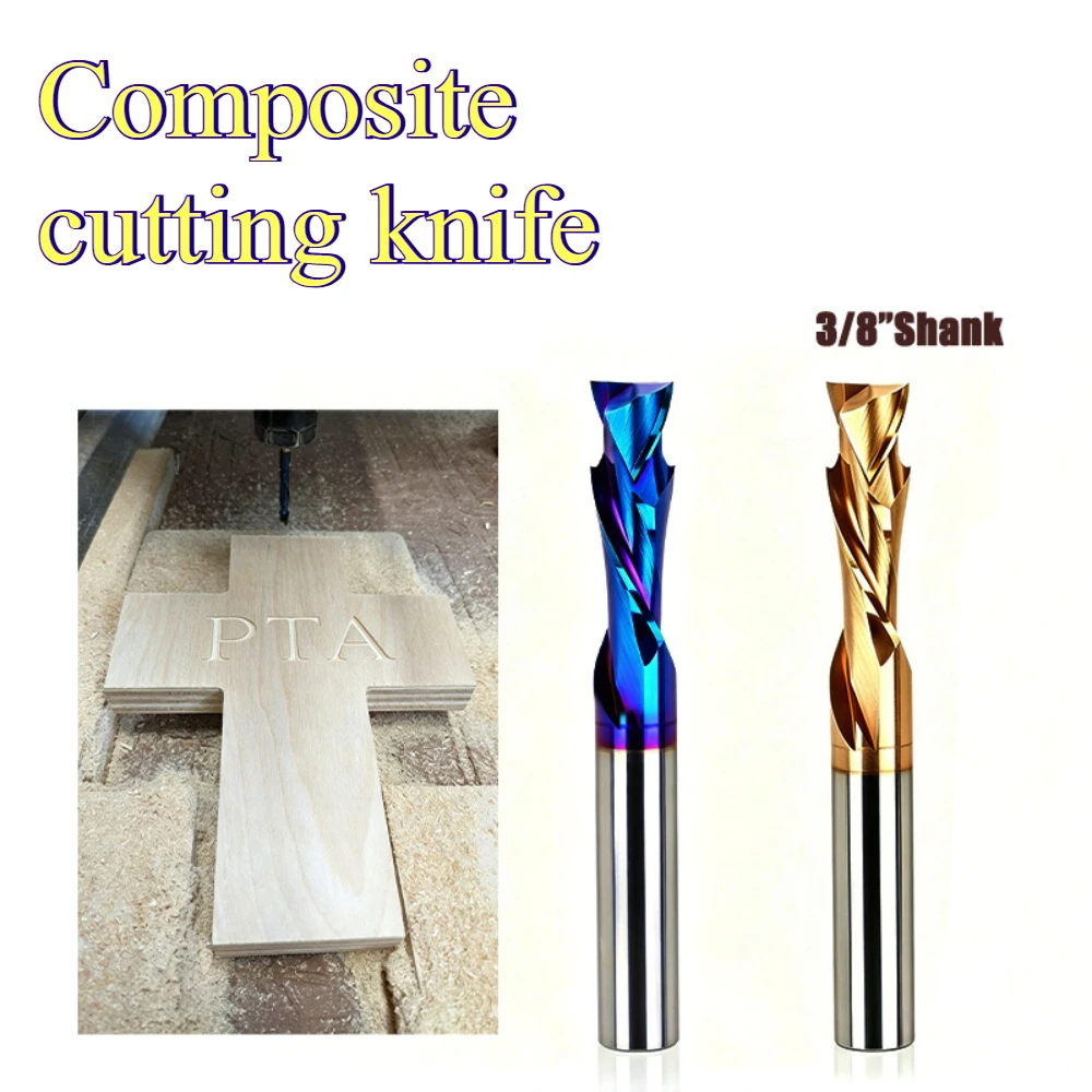 Router Bits For Woodworking - Compression CNC Router Bit 3/8