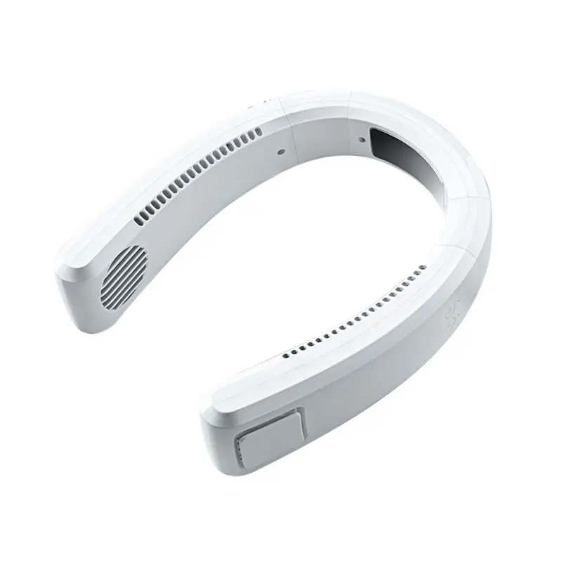 

Портативный вентилятор для шеи AS60, USB-перезаряжаемый, безлопастной, 4000 мАч, с полупроводниковым охлаждением, бесшумный, для лета