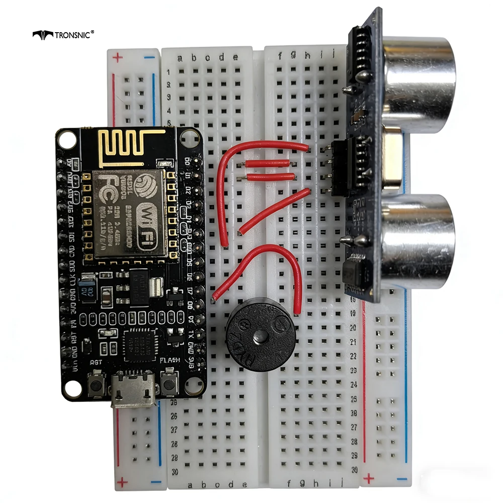 Ultrasone Radar Zoemer ESP8266 Sensor 5 cm tot 100 cm DIY Handleiding Craft Smart IoT Project Internet of Things Intelligent Board