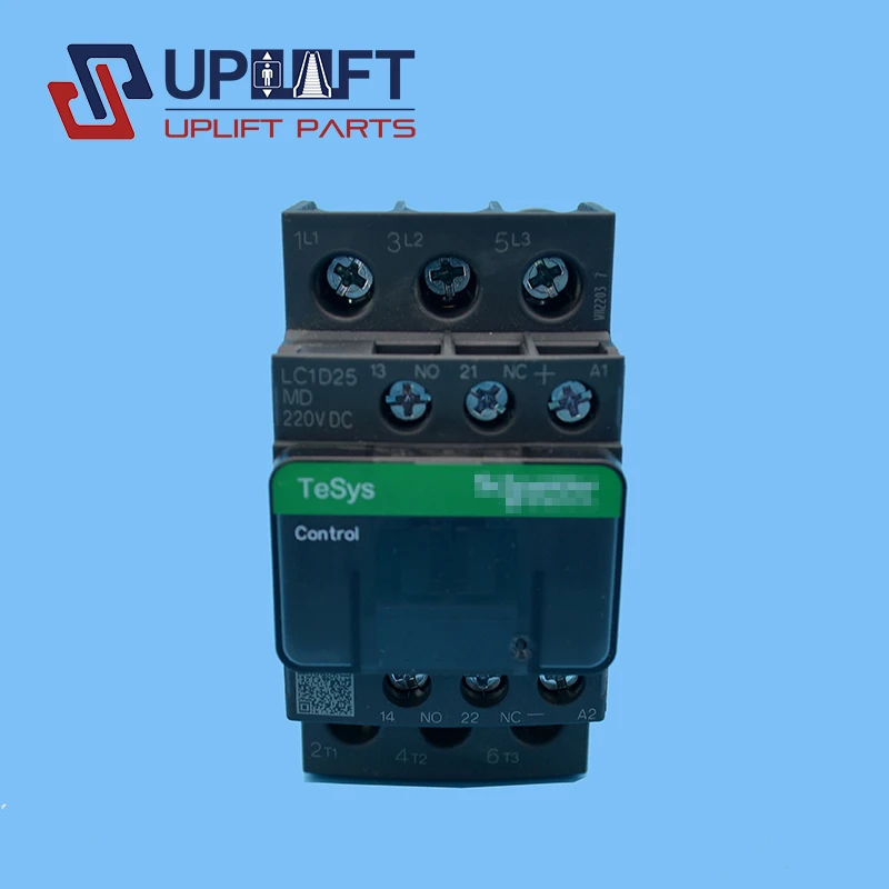 25A 220VDC 3-Pole Contactor LC1D25MD Elevator Contactor