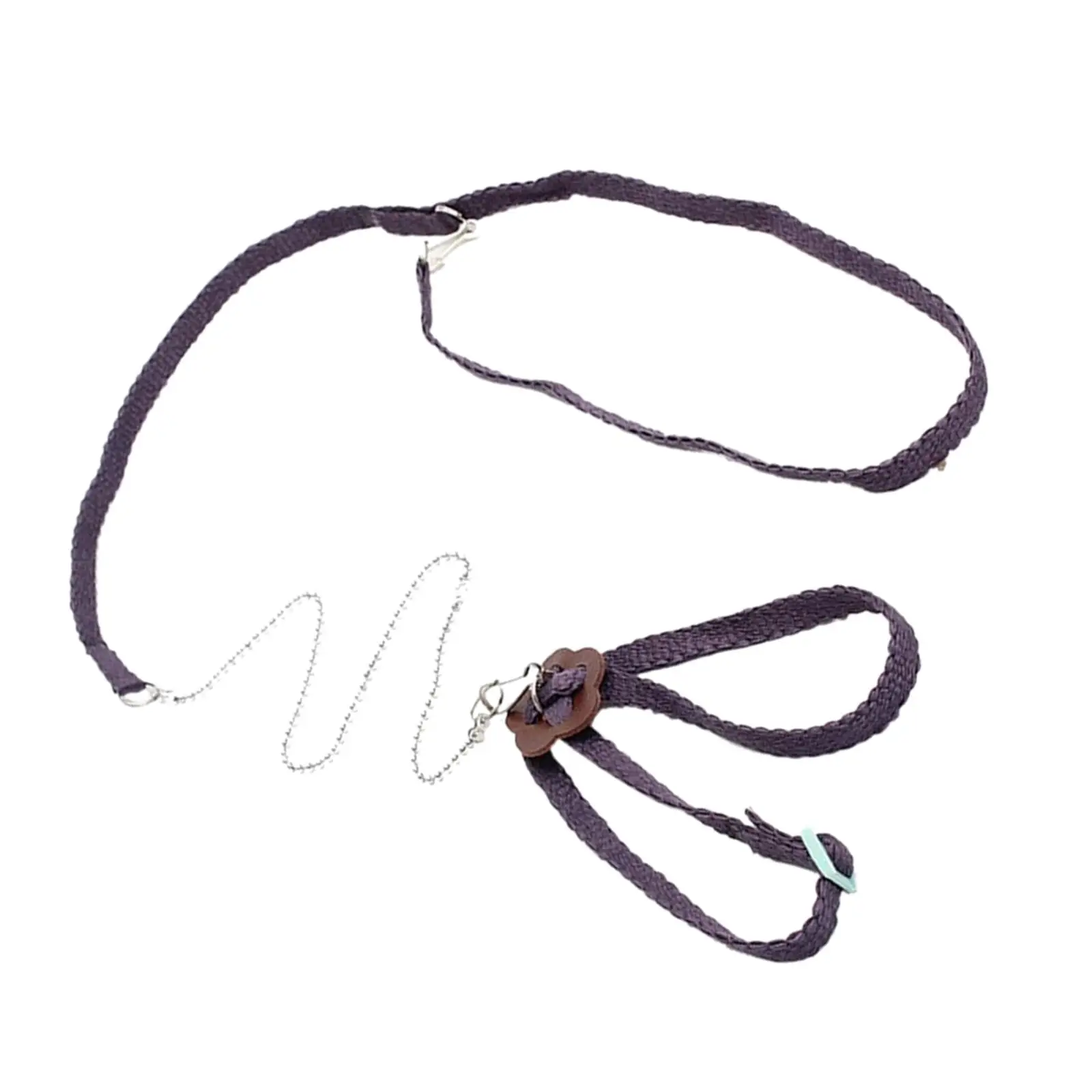 X Shape Pet Reptile Small Animal Harness Leash Rope for Outgoing