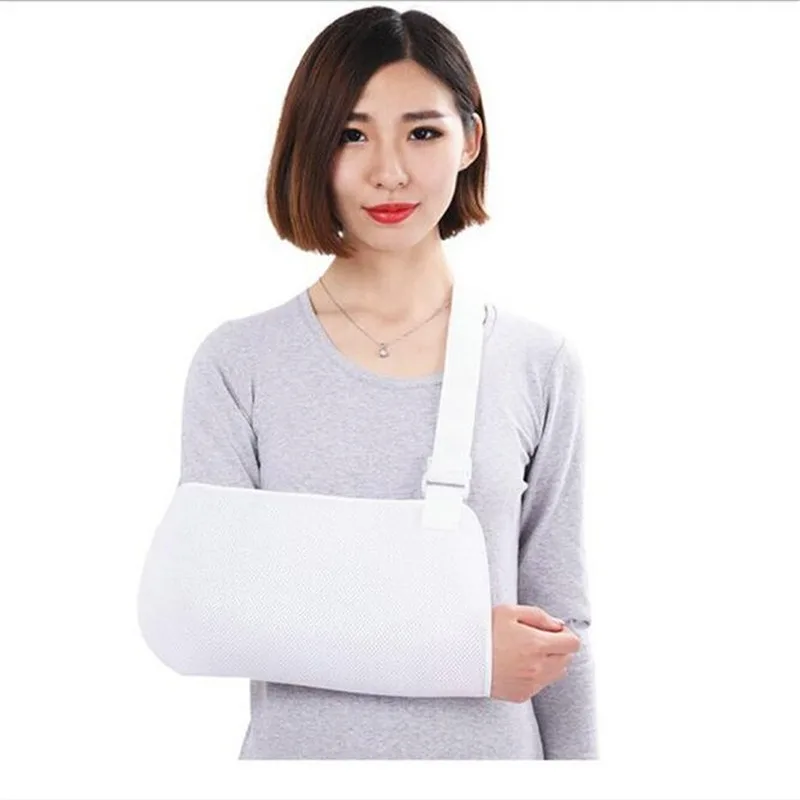 Adjustable Breathable Arm Sling Universal Support Shoulder Strap Brace Immobilizer Wrist Elbow Forearm Support Brace Straps 1pc