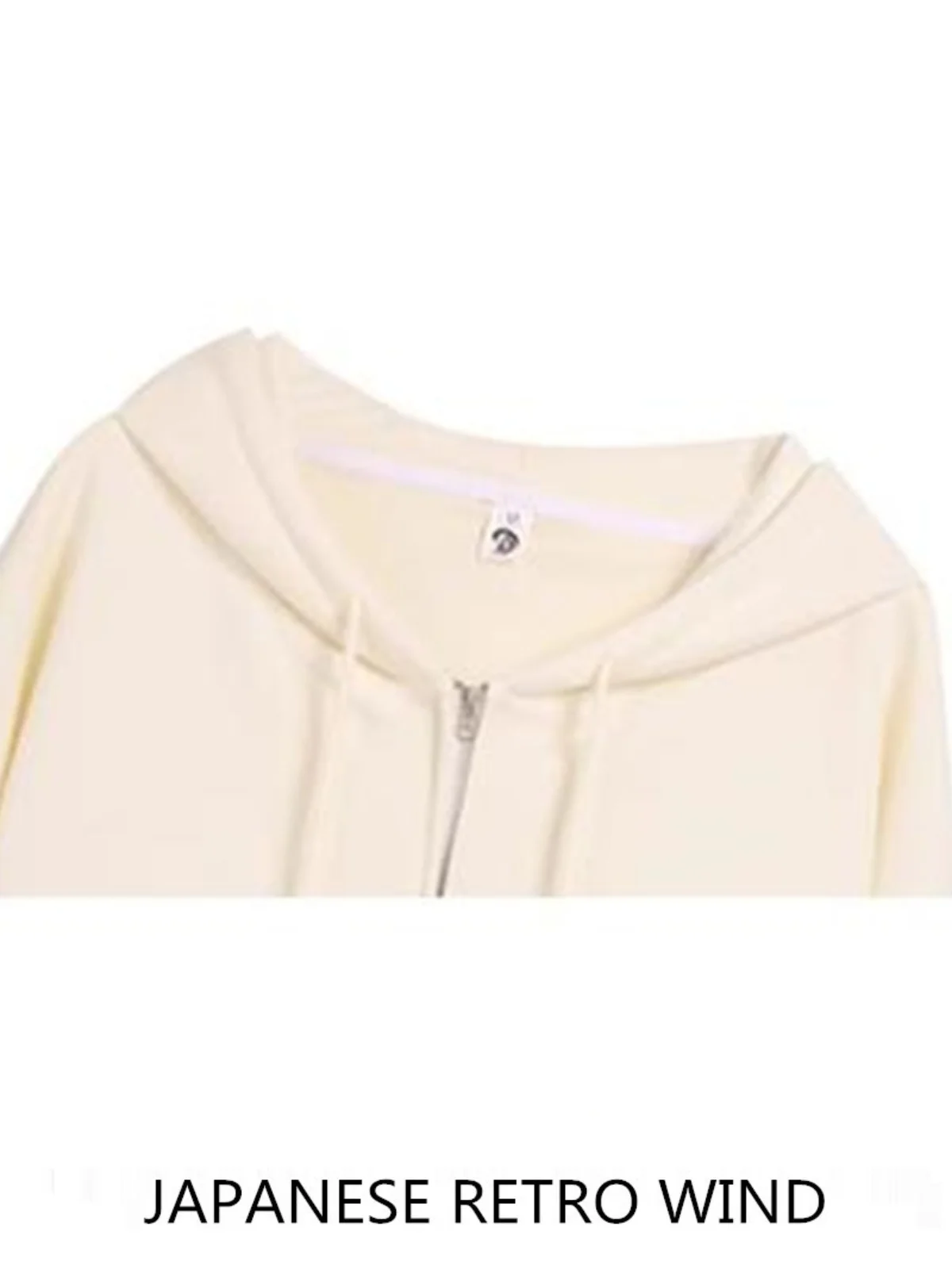 Sweat-shirt à capuche et fermeture éclair pour femme, surdimensionné, paresseux, Cardigan, manteau, printemps-automne, confortable, en coton, Long, nouvelle collection 2025