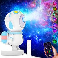 Astronaut Galaxy Projector Starry Sky Projector with Timer & Remote Control LED Nebula Lamp for Kids and Adults Room Decor Gift