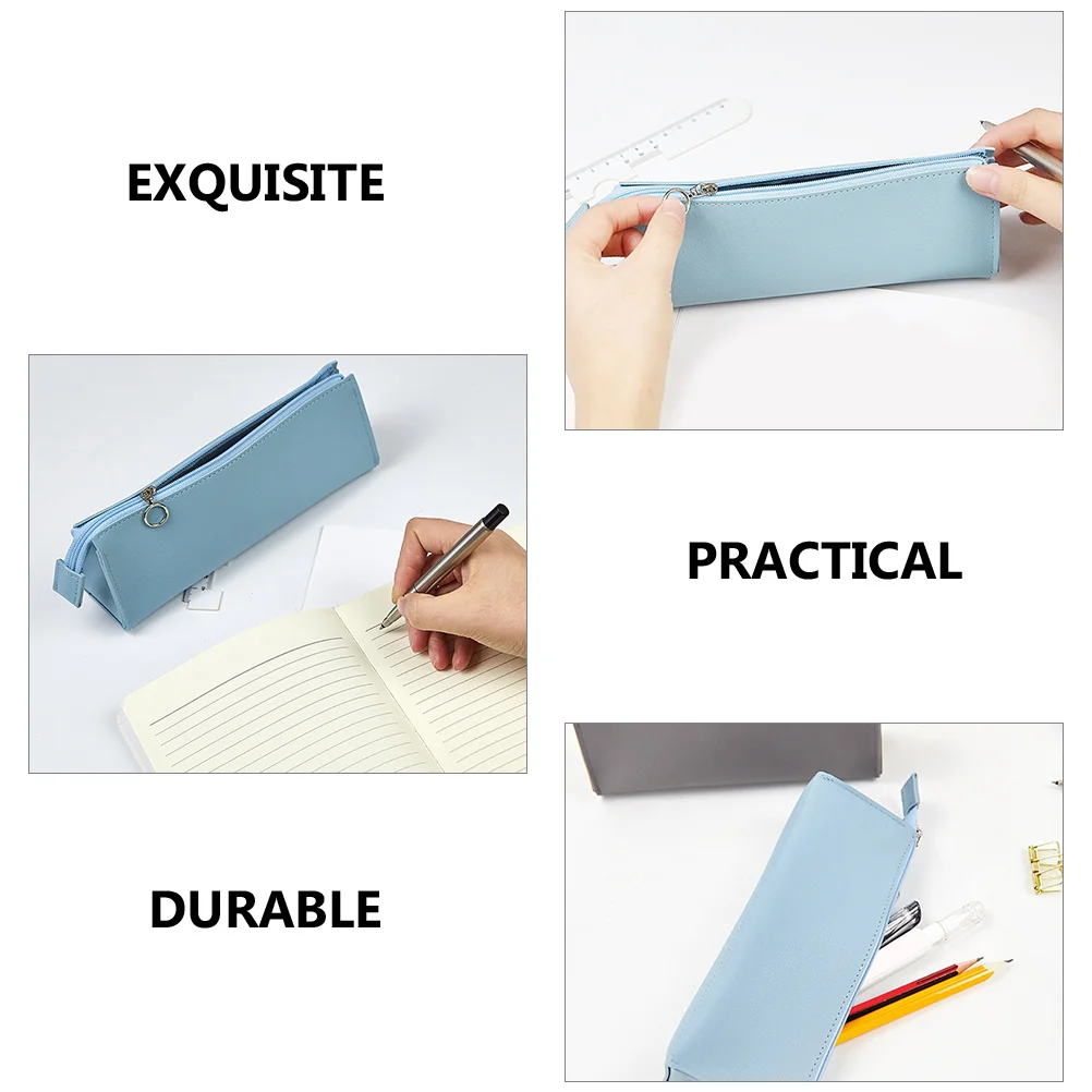 

Bag For Women Travel Makeup Pencil Pouch Small Stationery Bag With Zipper Portable Storage Organizer Pencil