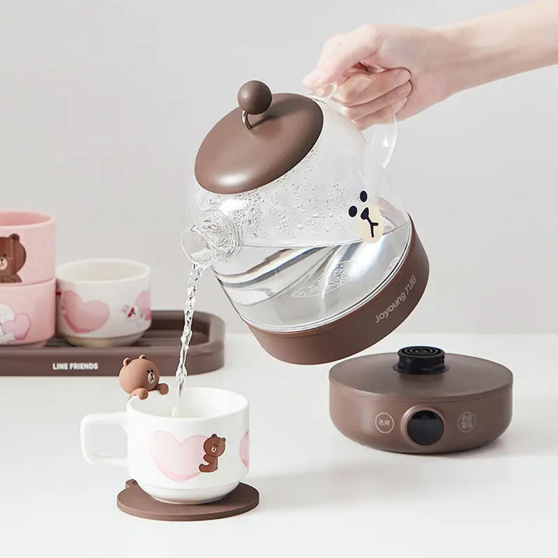 Joyoung D601ไฟฟ้ากาต้มน้ำไฟฟ้าหม้อ800ML น่ารักในครัวเรือนสุขภาพรักษาหม้อฉนวนกันความร้อนมัลติฟังก์ชั่ Boling น้ำทำอาหาร