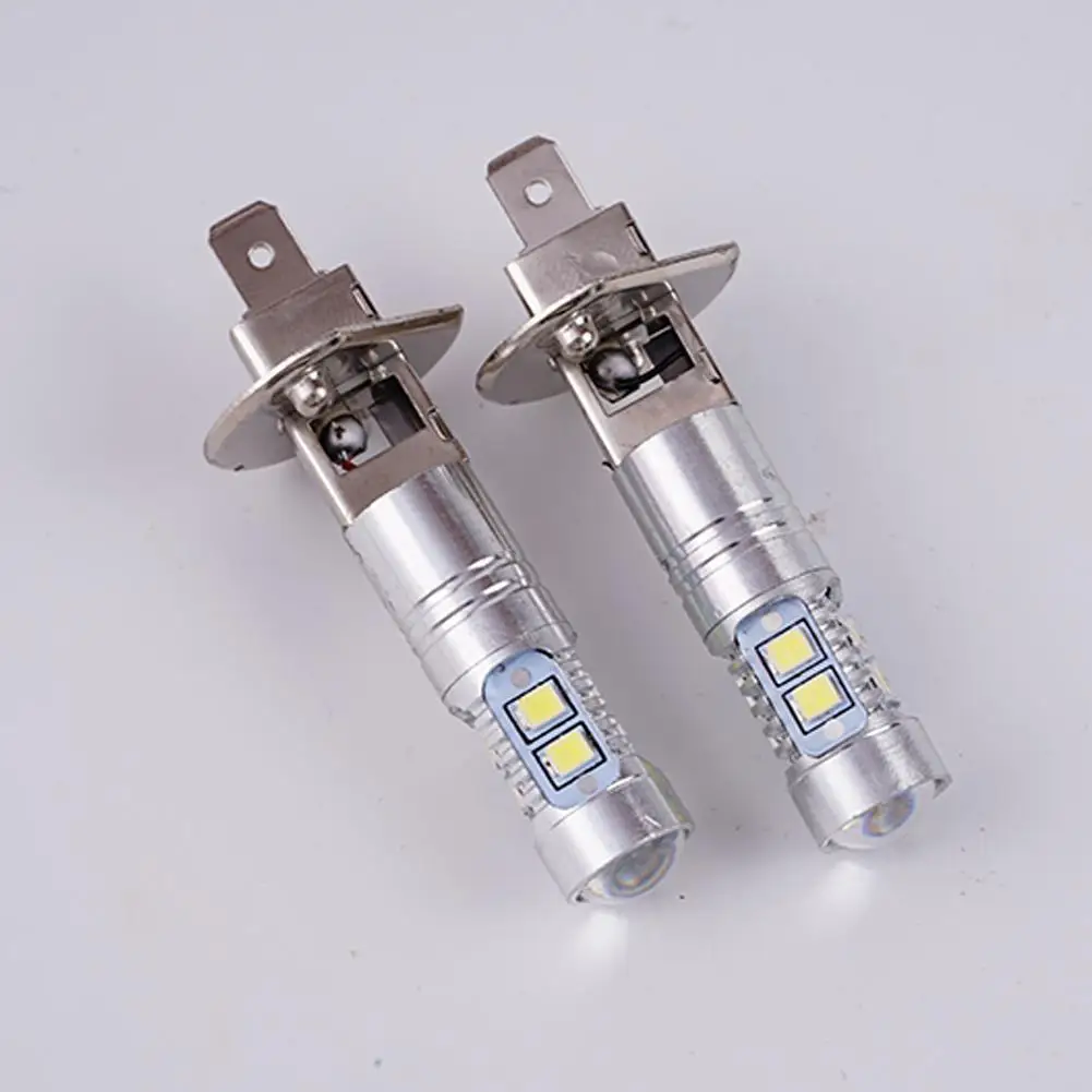 Super Bright H1 LED Headlight Kit High Low Beam Fog Driving Bulbs 6500K White Car Head Lamp High Low Beam Fog Lamps Light Bulbs