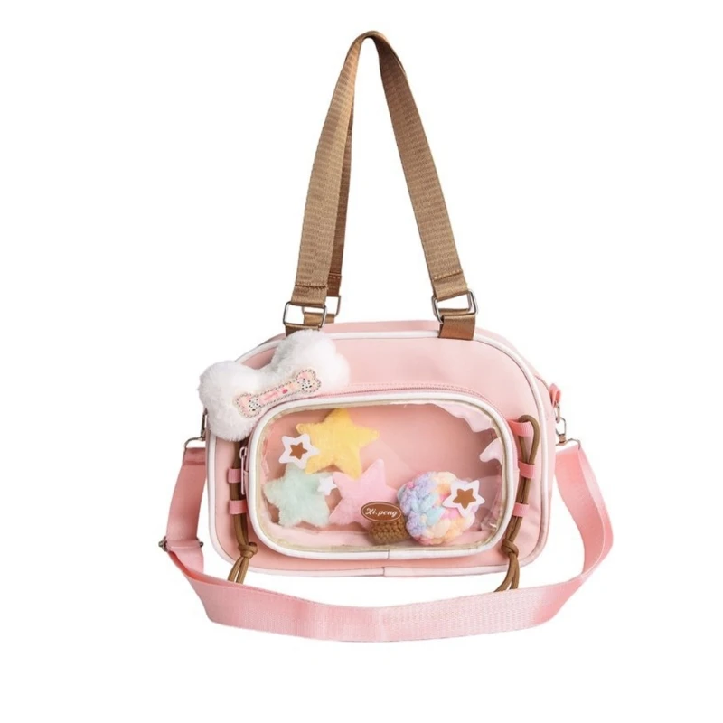 

G5AE Japanese Street Fashion Crossbody Bag Roomy Capacity Nylon Shoulder Bag Commuters Bag for Work Travel and Daily Use