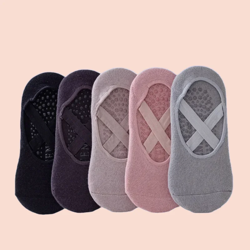 

3/5 Pairs High Quality Women's Yoga Short Socks Professional Breathable Socks Soft Silicone Comfortable Socks Women's Boat Socks