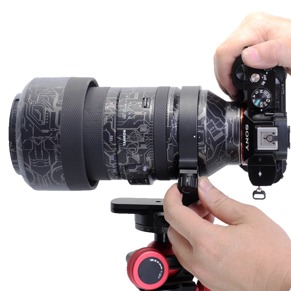 IShoot เลนส์สําหรับ Tamron 150-500 มม.F5-6.7 Di III VC VXD A057 ขาตั้งกล้องแหวนสนับสนุนใช้งานร่วมกับ Arca-Swiss LEOFOTO
