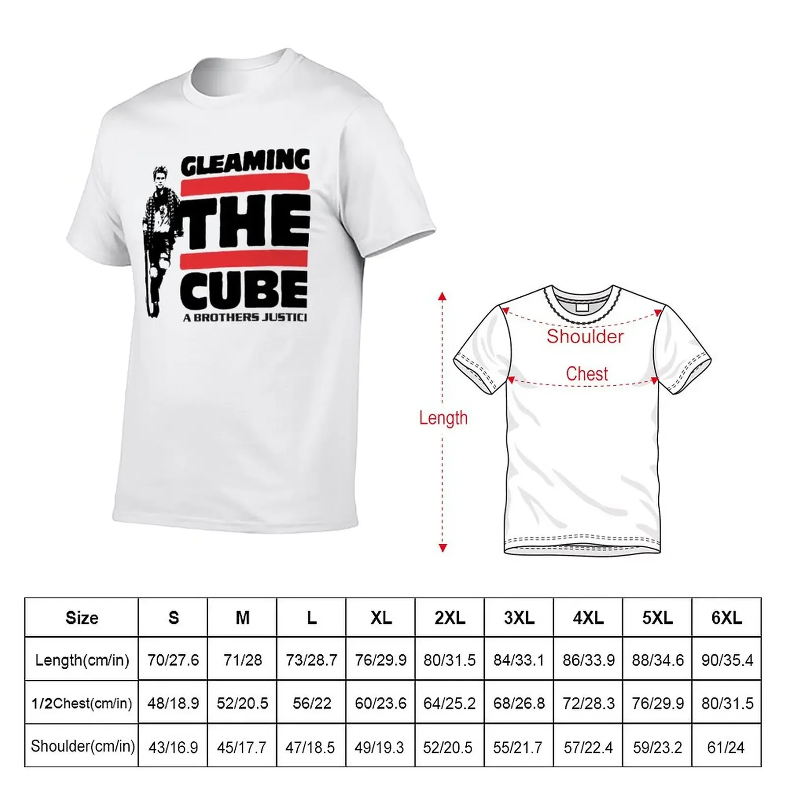 New gleaming the cube T-Shirt customs design your own vintage graphic tee mens big and tall t shirts