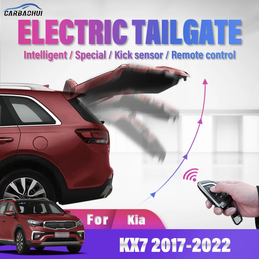 

Car Electric Tailgate Automatic control Trunk drive Opening car lift Rear door power kit For Kia KX7 2017-2022,Electric Trunk