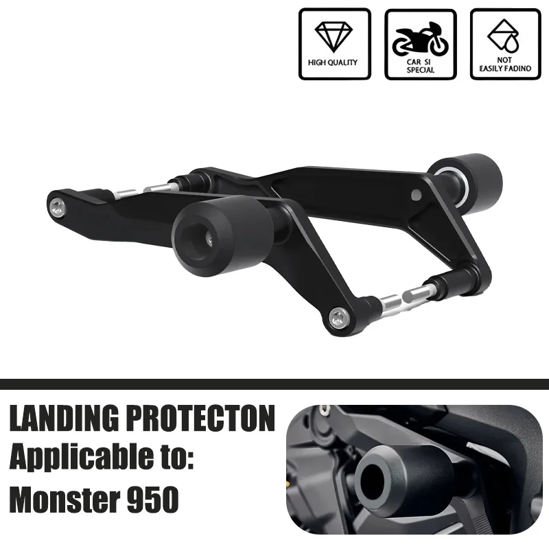 

NEW Motorcycle Falling Protection Frame Slider Fairing Guard Crash Pad Protector For Ducati Monster 950 + (Plus) 2021-2023