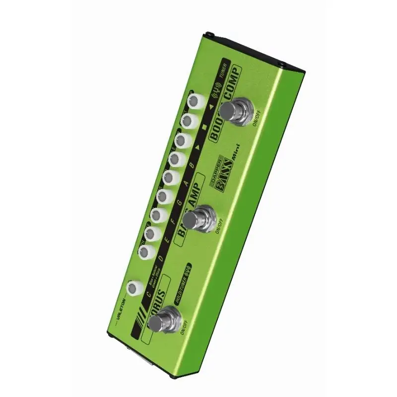 For valeton dapper bass mini combo effects bass little green bar di box reverb compression single block