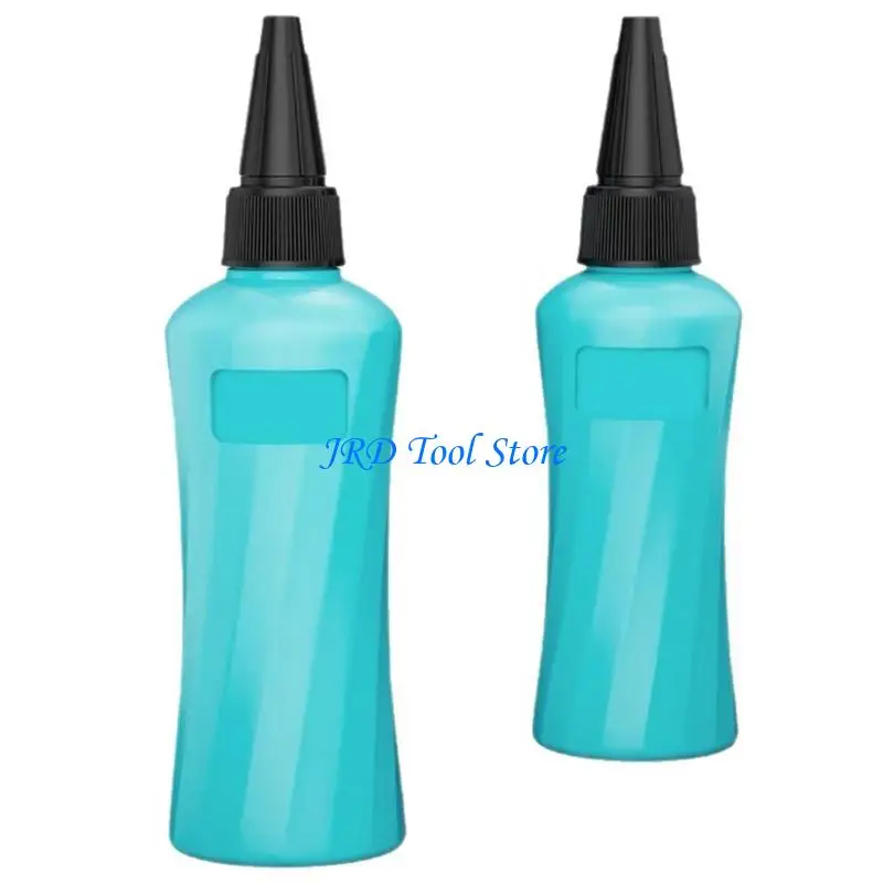 A2UD Industrial 60ML/100ML Dispenser Plastic Solvent Bottle Leak Proof Needle Bottle