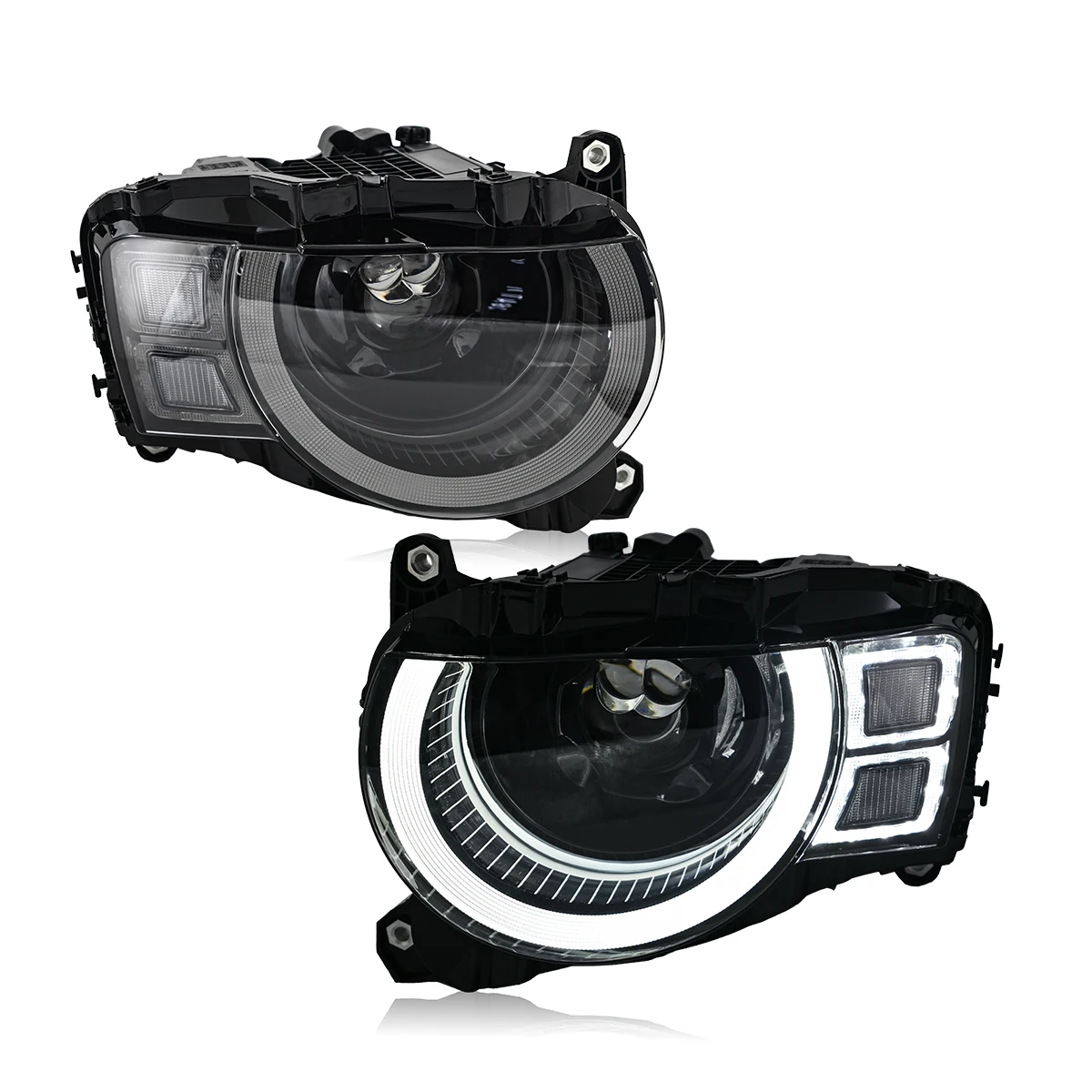 

Driving Lamps For 2020-2025 Land Rover Defender Headlight Plug and Play Direct Free No Modification Durable Design