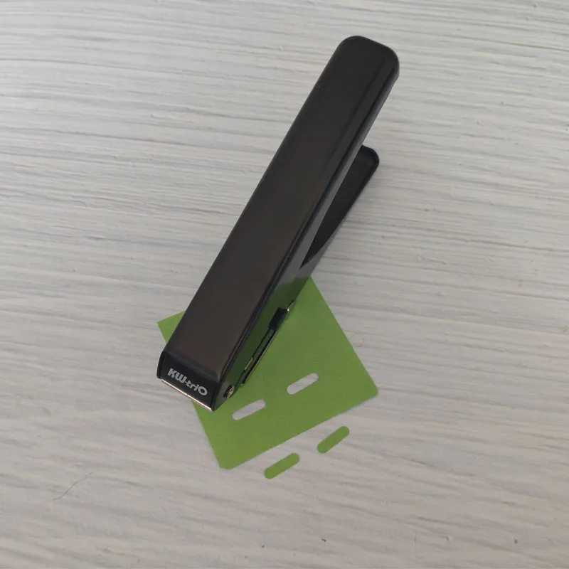 4*15mm Oval Hole Punch New Premium Metal Slot Single Punching Tool High Quality Durable Ellipse Paper Cutter Card Puncher