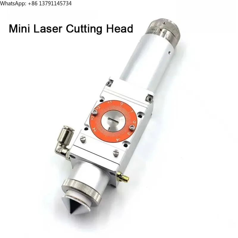 

Mini Laser Cutting Head 3000W Manual Focus Small Desktop Cutter DIY Parts For Fiber Laser Marking/Cutting Machine
