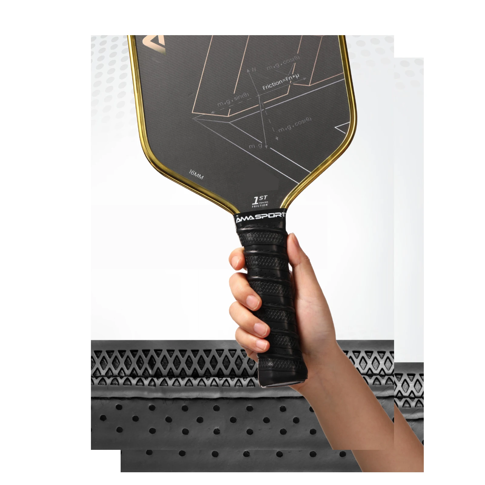 AMA SPORRT Pickleball Paddle Racket قبضة عالية الجودة عارضة امتصاص العرق حزام قبضة Pickleball اكسسوارات 2 قبضة/حزمة