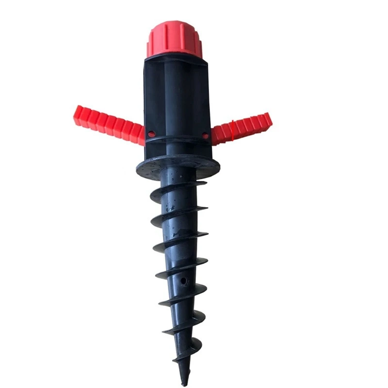 Strand Regenschirm Sand Anker Outdoor Camping Gras Spirale Ständer Lagerung Halter Heavy Duty Terrasse Rasen Haus Garten