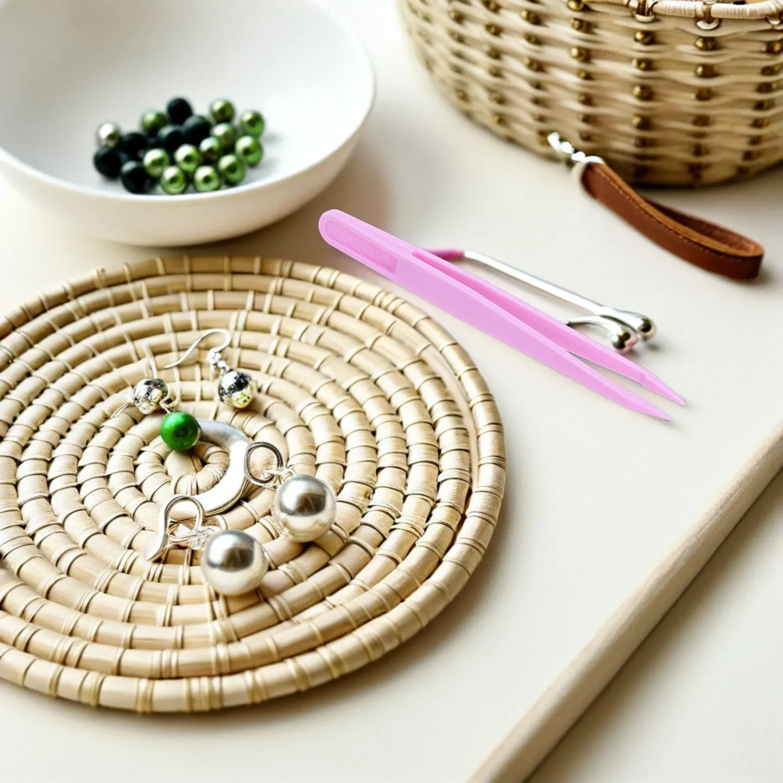 

Набор из 20 детских пластиковых пинцетов с прямым кончиком для развития мелкой моторики, рукоделия, работы с бусинами, Монтессори, дошкольных занятий и сенсорных корзин