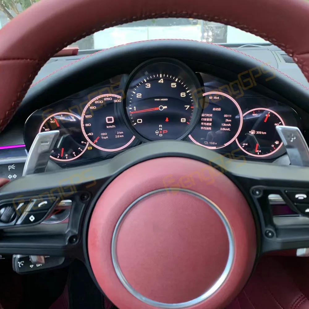 Digital Cluster For Porsche Panamera 2010-2016 LCD Instrument Panel Virtual CockPit Speed Meter Dashboard Linux Car Accessories