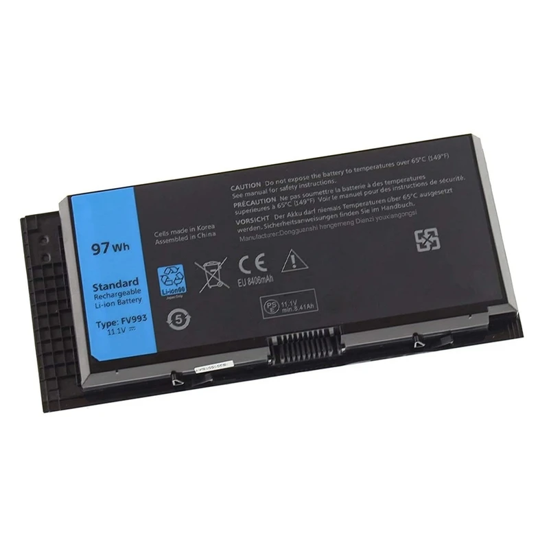 FV993 11.1V 97WH Laptop Battery For Dell Precision M6600 M6700 M6800 M4800 M4600 M4700 9GP08 FJJ4W PG6RC