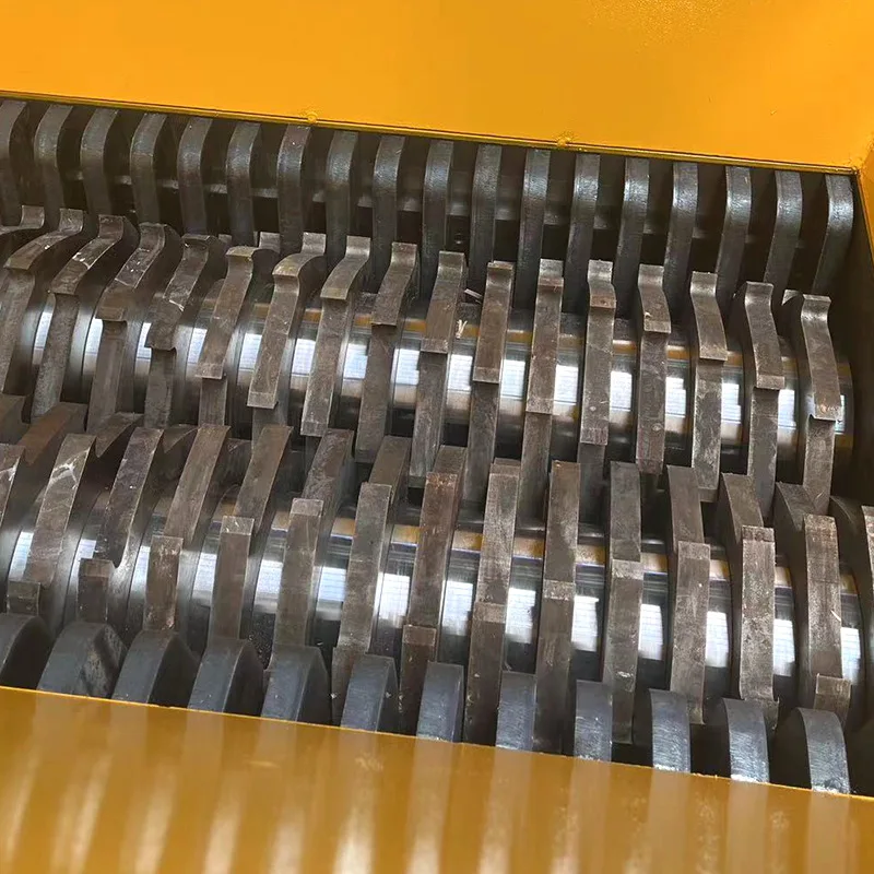 Trituradora grande de eixo duplo