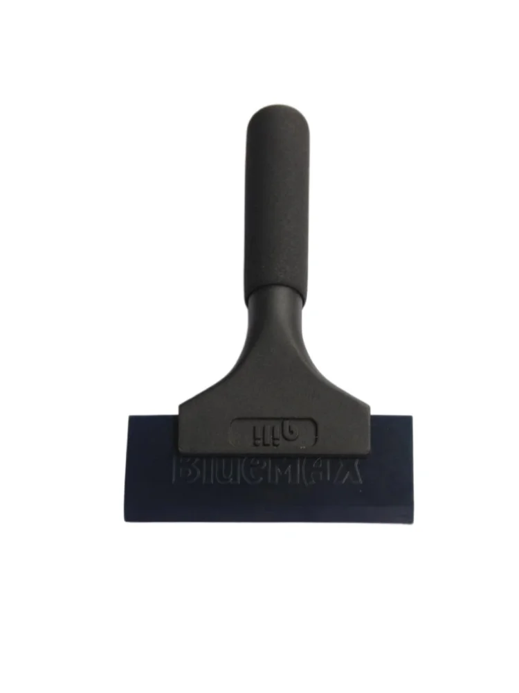 QH-02 Black Aluminum Handle Squeegee Import Rubber Blade Scraper Cleaner Window Glass Wipe Car Home Clean Tool