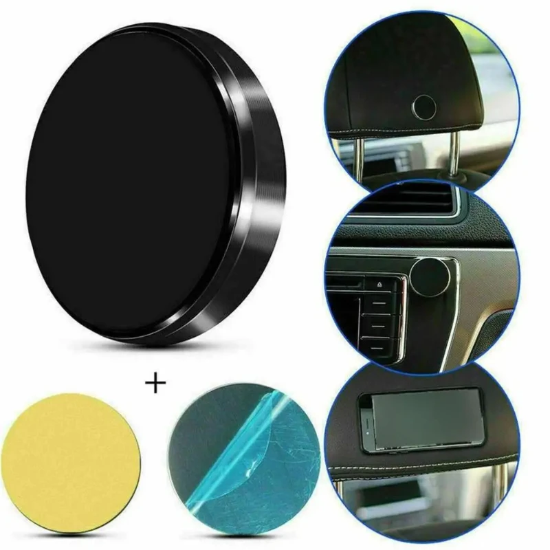 

Car Magnetic Phone Holder 360° Stand Magnet Car Mount Cell Mobile Phone Wall Nightstand GPS For Android Universal