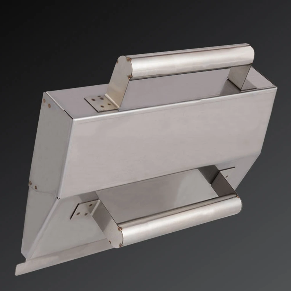 

Stainless Steel Plaster Trowel Hand Tool For Cement Mortar Wall Scraping Durable Ergonomic Handle Multi-Point Welded