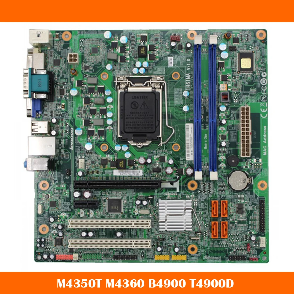 

High Quality Desktop Motherboard For Lenovo M4350T M4360 B4900 T4900D IH61MA V:1.0 H61H2-LM5 Fully Tested