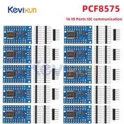 1-10PCS/ PCF8575 Module Expansion IO port Expander board DC 2.5-5.5V I2C communication control 16 IO ports For Arduino