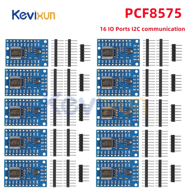 1-10 sztuk/PCF8575 moduł rozszerzenia port IO karta rozszerzająca DC 2.5-5.5V kontrola komunikacji I2C 16 portów IO dla Arduino