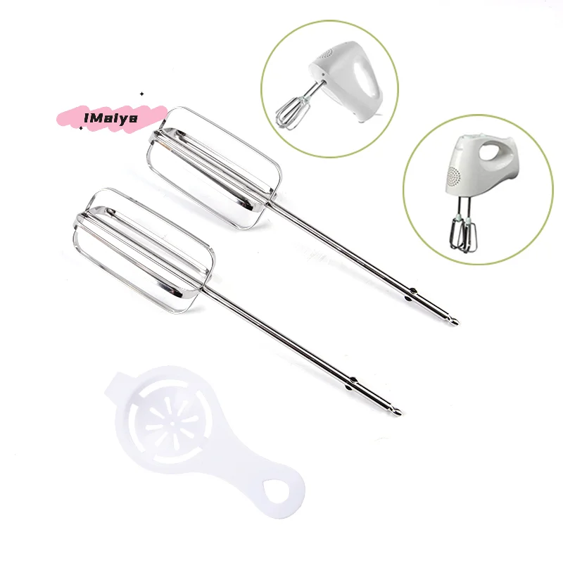Batidor de huevos de acero inoxidable M para Kenwood HM520/Tefal, accesorio de repuesto para batidora eléctrica de mano, cocina