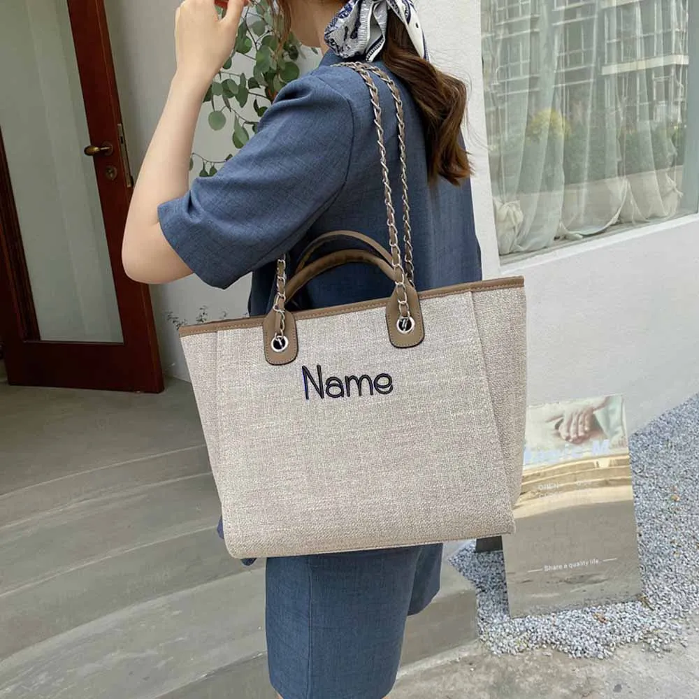 bolsa-feminina-estilo-europeu-americano-com-nome-bordado-personalizada-grande-capacidade-bolsa-de-ombro-Unica