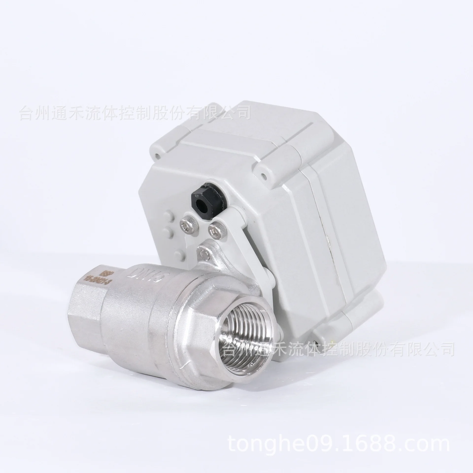 Full diameter 304 stainless steel with indicator 1/2 inch electric ball valve DN15